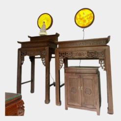 Bàn phật và bàn thờ gia tiên hiện đại Mẫu 01